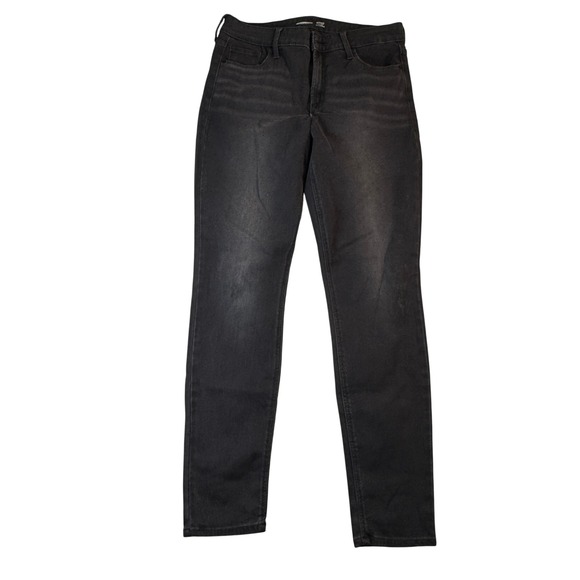 Old Navy Rockstar Super Skinny High Rise 24/7 Sculpt Black Jeans Size 10 - Picture 1 of 5